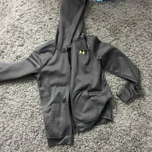 under armour zip up sweatshirt